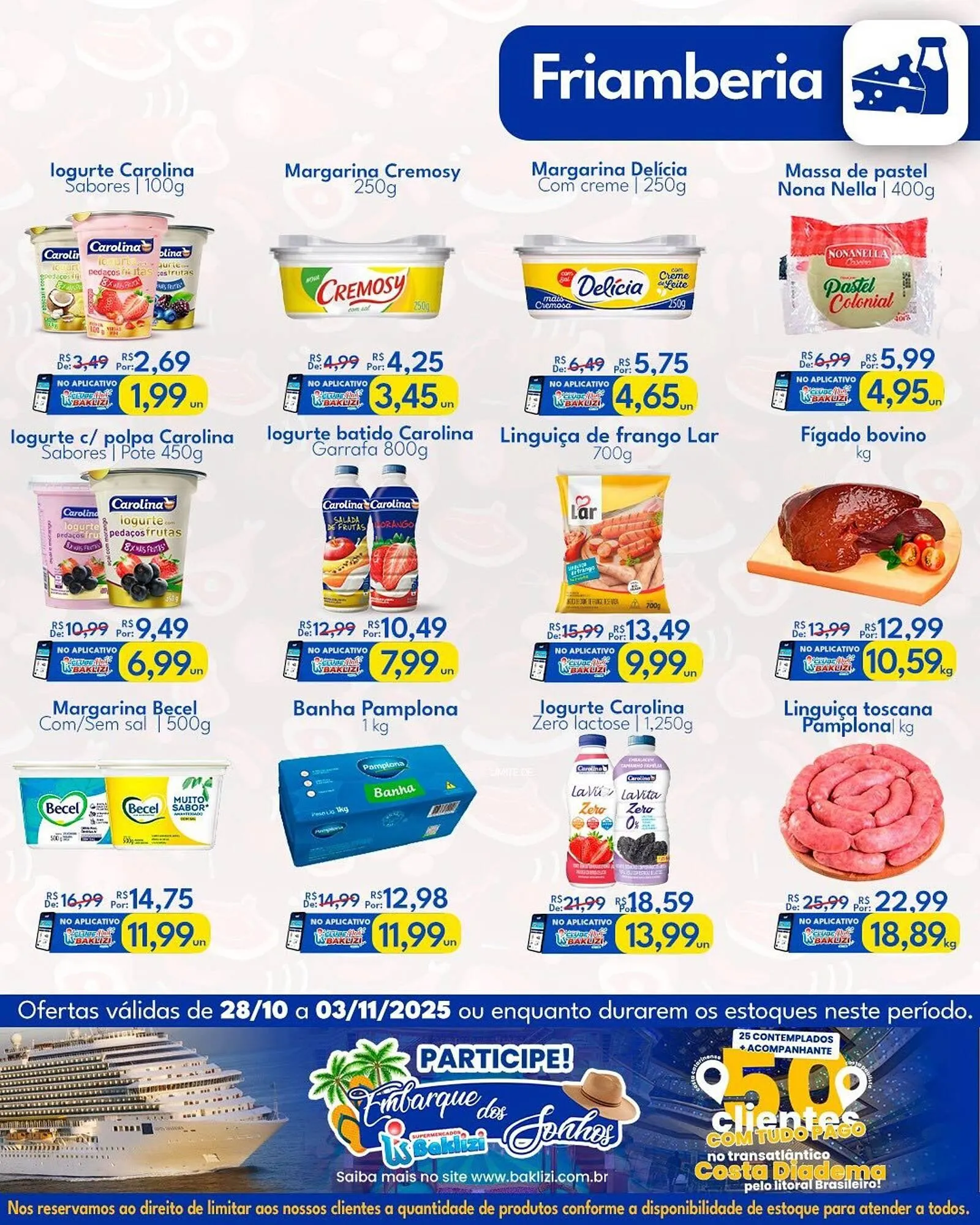 Encarte de Catálogo Supermercados Baklizi 28 de outubro até 3 de novembro 2025 - Pagina 2