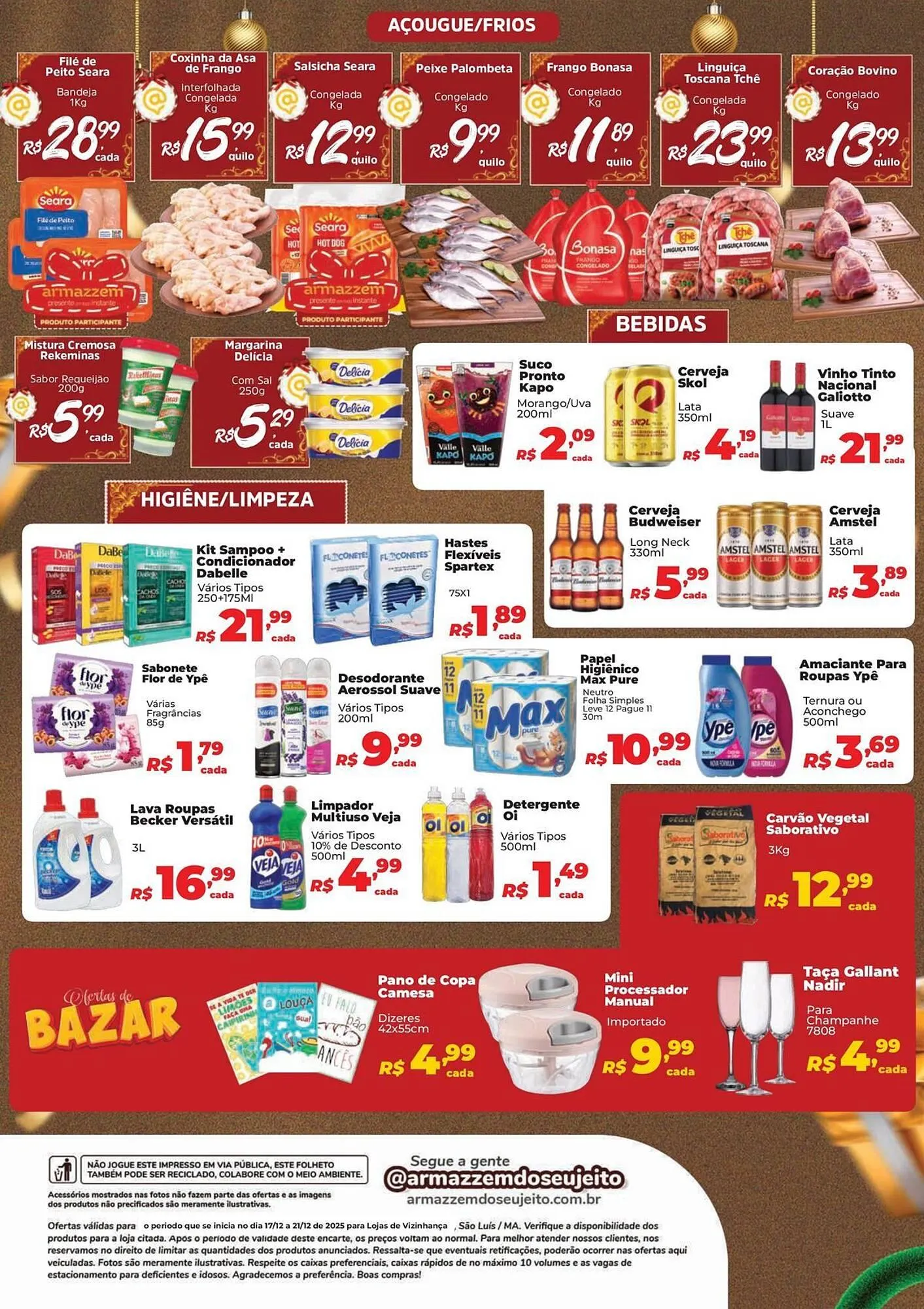 Encarte de Catálogo Supermercados Mateus 17 de dezembro até 21 de dezembro 2025 - Pagina 2