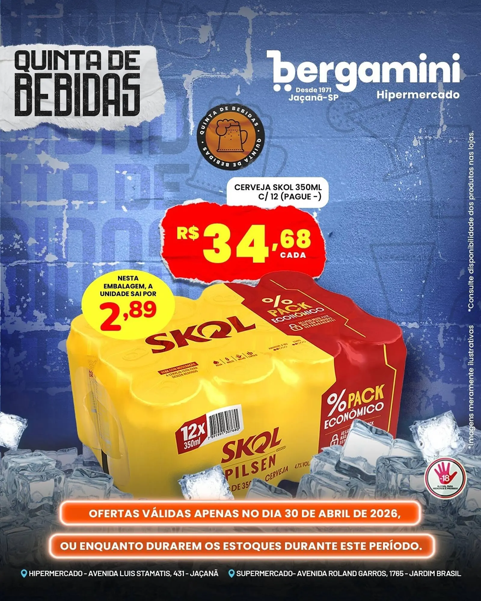 Encarte de Catálogo Supermercado Bergamini 30 de abril até 30 de abril 2026 - Pagina 3