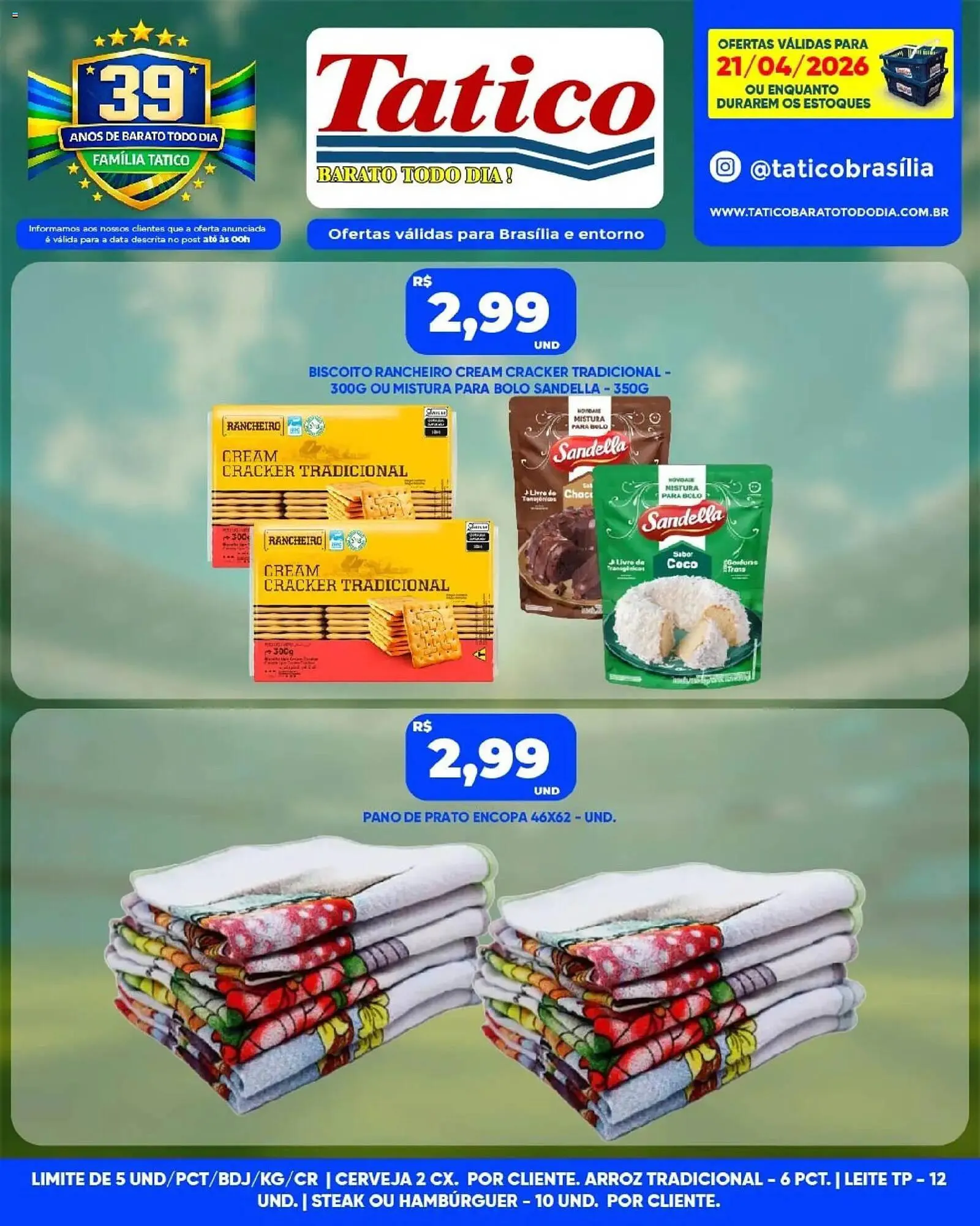 Encarte de Tabloide Tatico 21 de abril até 21 de abril 2026 - Pagina 3