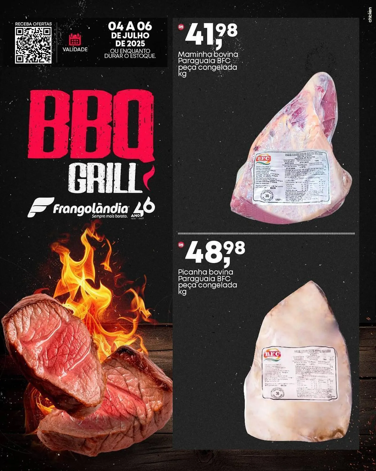 Encarte de Ofertas Frangolândia 4 de julho até 6 de julho 2025 - Pagina 3