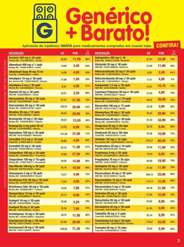 Encarte de Descontos e promoções 1 de abril até 15 de abril 2025 - Pagina 3