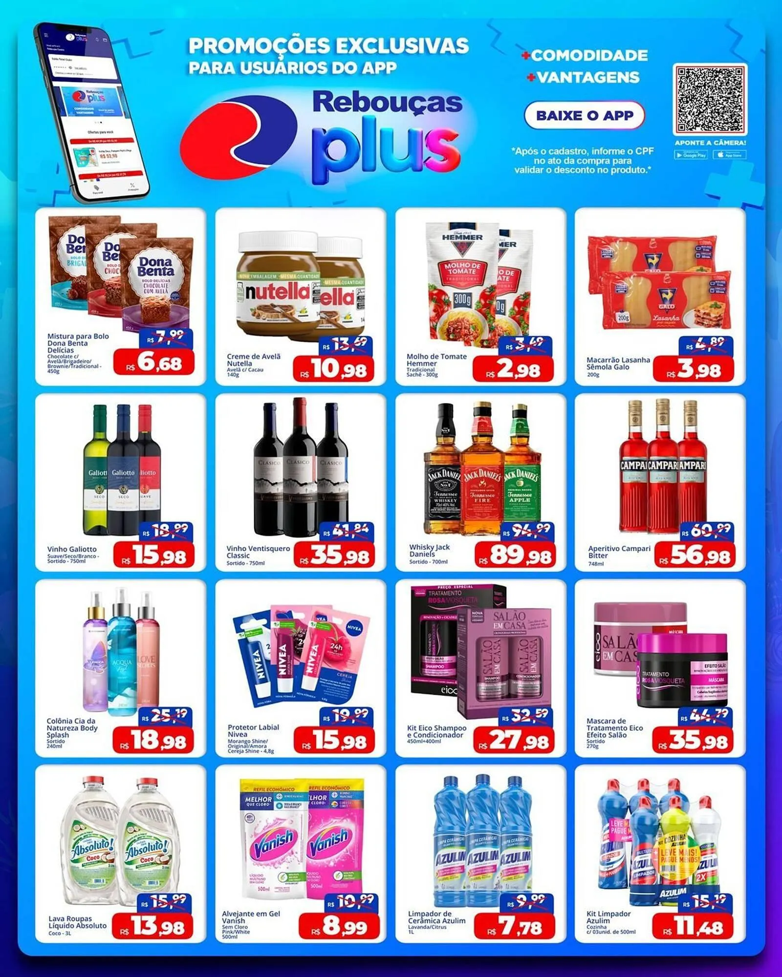 Encarte de Catálogo Rebouças Supermercados 18 de junho até 26 de junho 2025 - Pagina 4