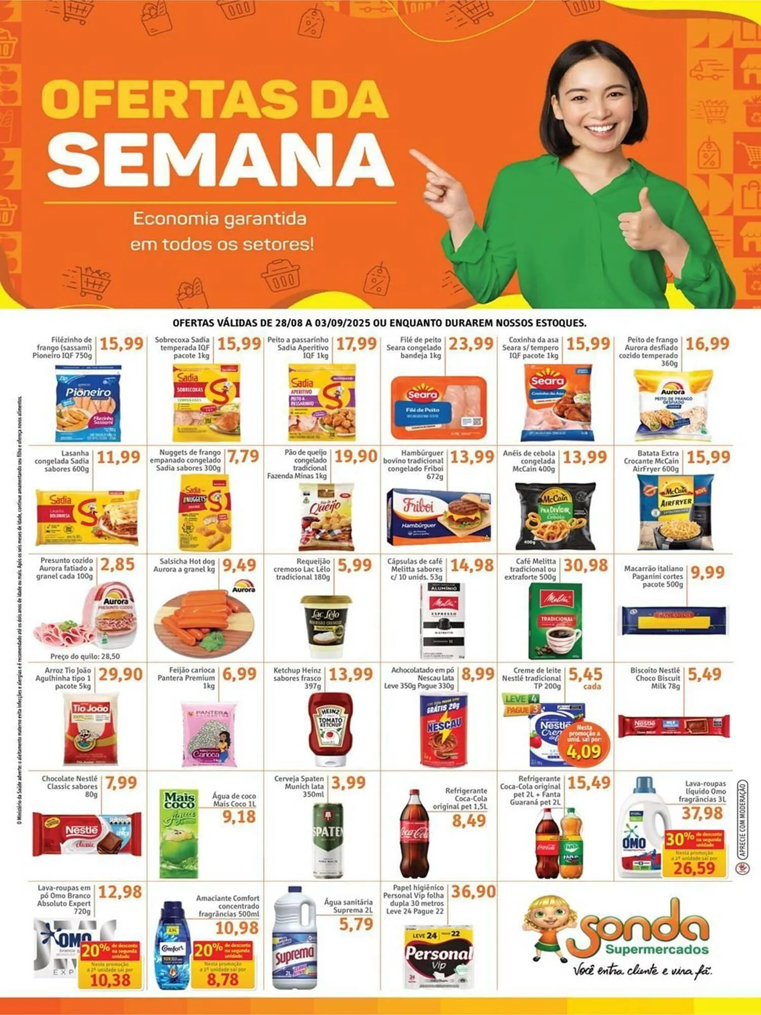 Encarte de Catálogo Sonda 29 de agosto até 3 de setembro 2025 - Pagina 1