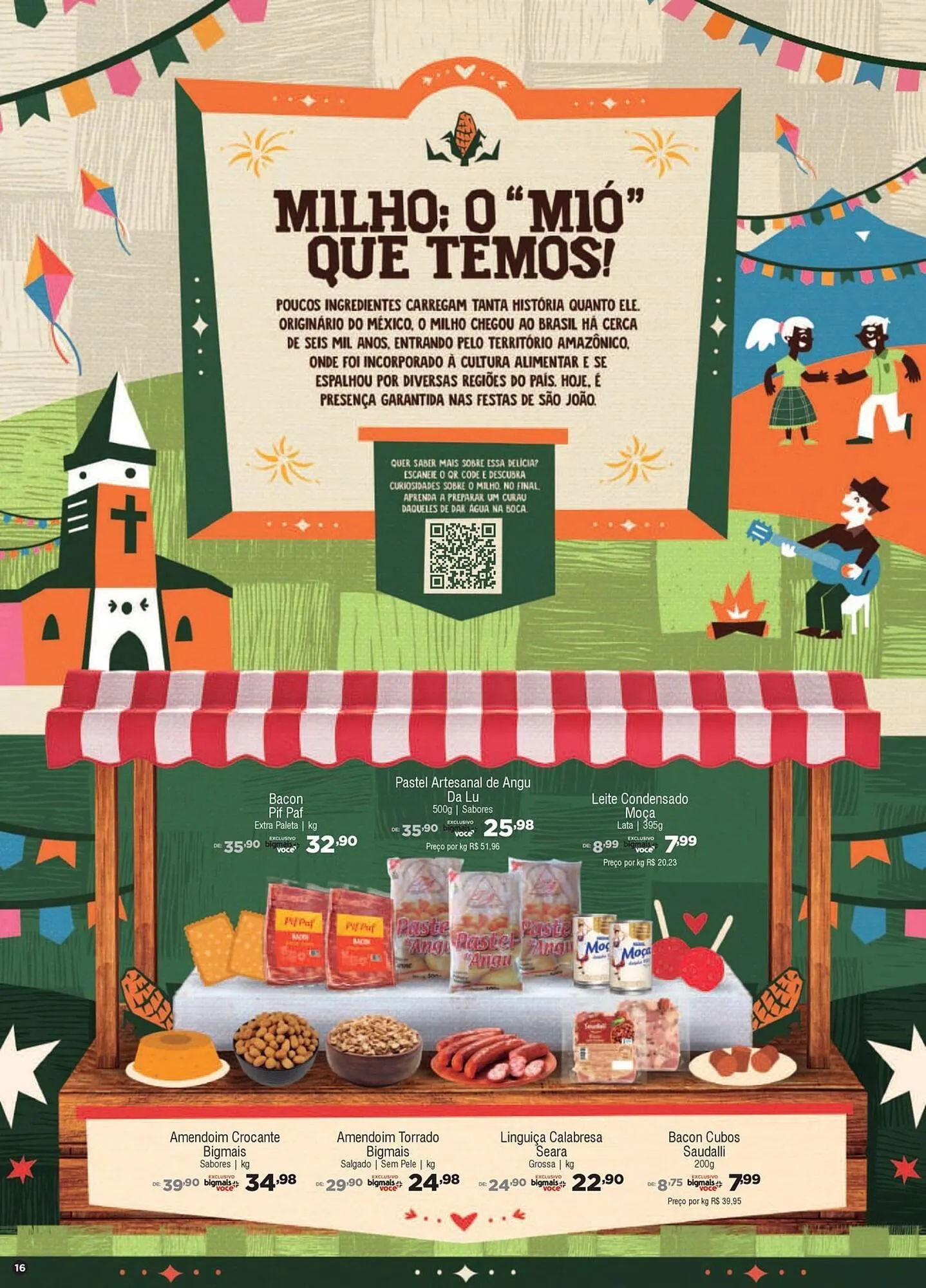 Encarte de Catálogo Big Mais Supermercados 4 de junho até 17 de junho 2025 - Pagina 16