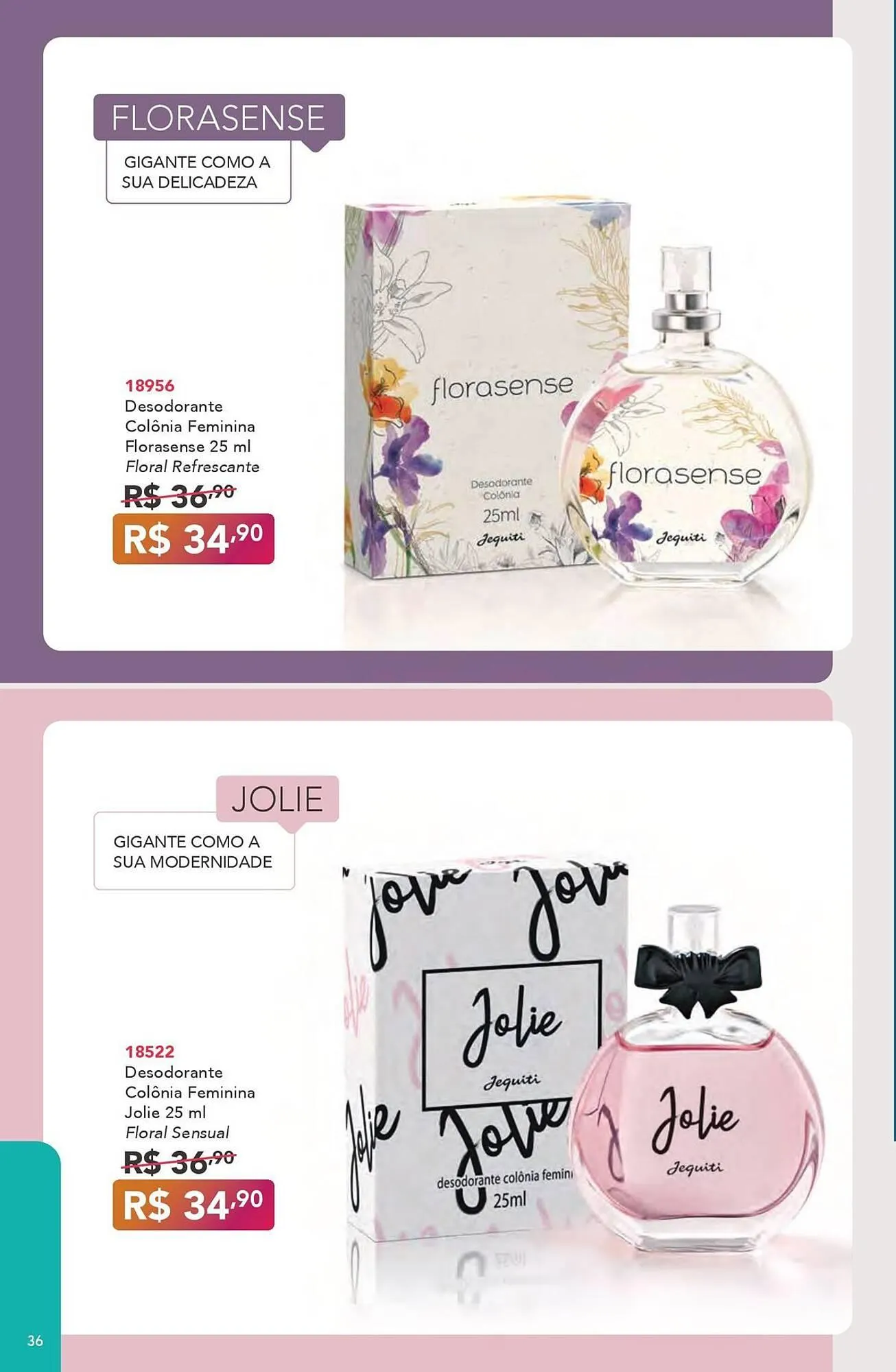 Encarte de Catálogo Jequiti 30 de dezembro até 1 de janeiro 2026 - Pagina 36