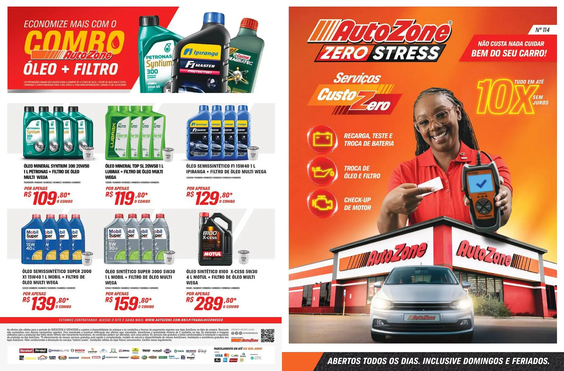 Encarte de Catálogo AutoZone 23 de março até 12 de abril 2026 - Pagina 1