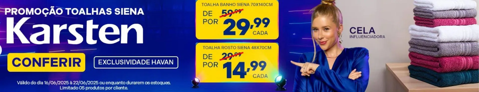 Encarte de Catálogo Lojas Havan 17 de junho até 22 de junho 2025 - Pagina 1