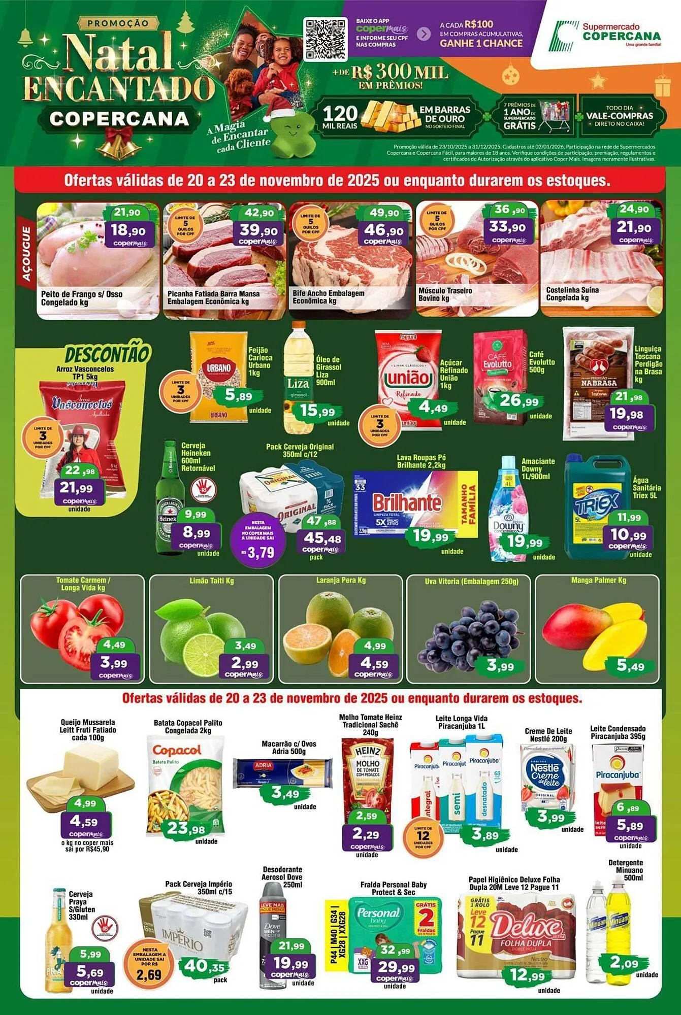 Encarte de Tabloide Copercana 20 de novembro até 23 de novembro 2025 - Pagina 1