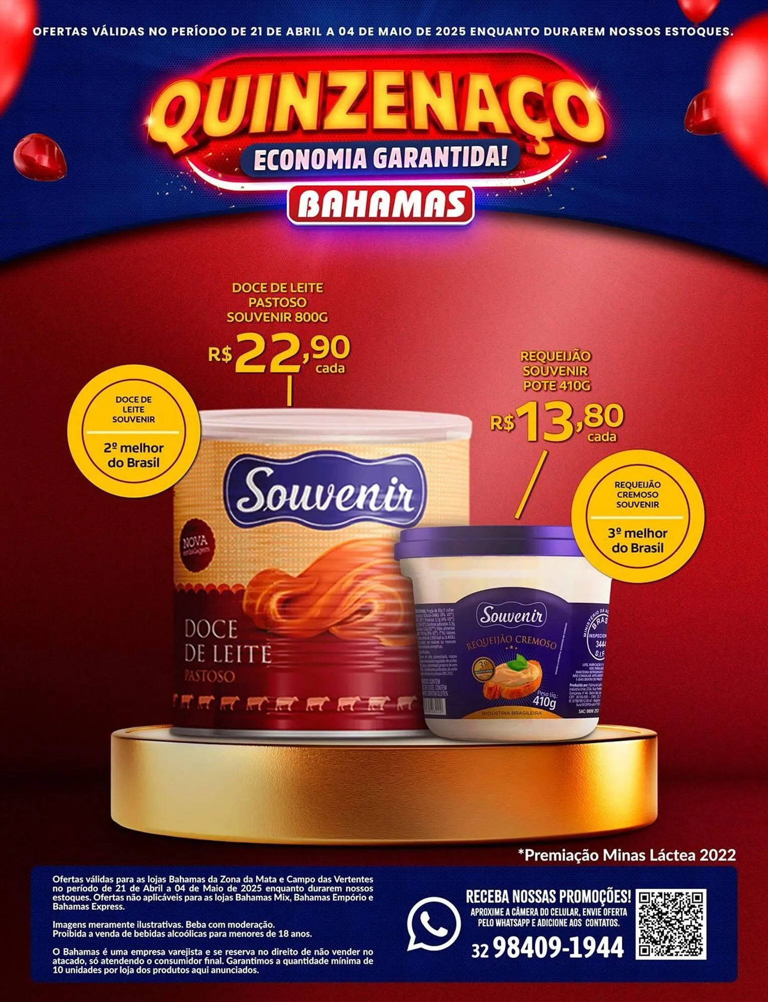 Encarte de Catálogo Bahamas Supermercados 2 de maio até 4 de maio 2025 - Pagina 1