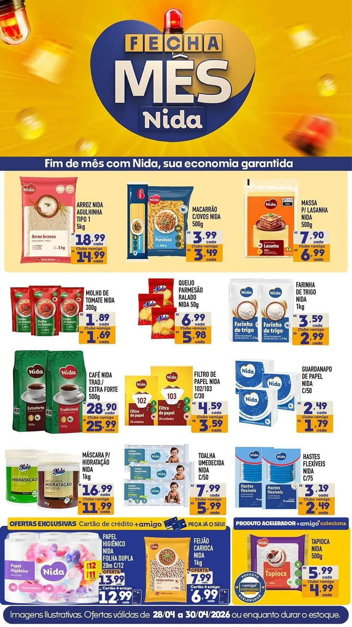 Encarte de Catálogo Supermercados Avenida 28 de abril até 30 de abril 2026 - Pagina 1