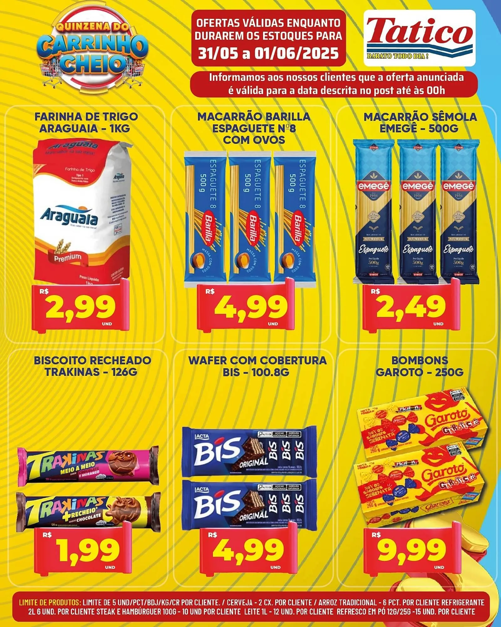 Encarte de Catálogo Tatico 31 de maio até 1 de junho 2025 - Pagina 1