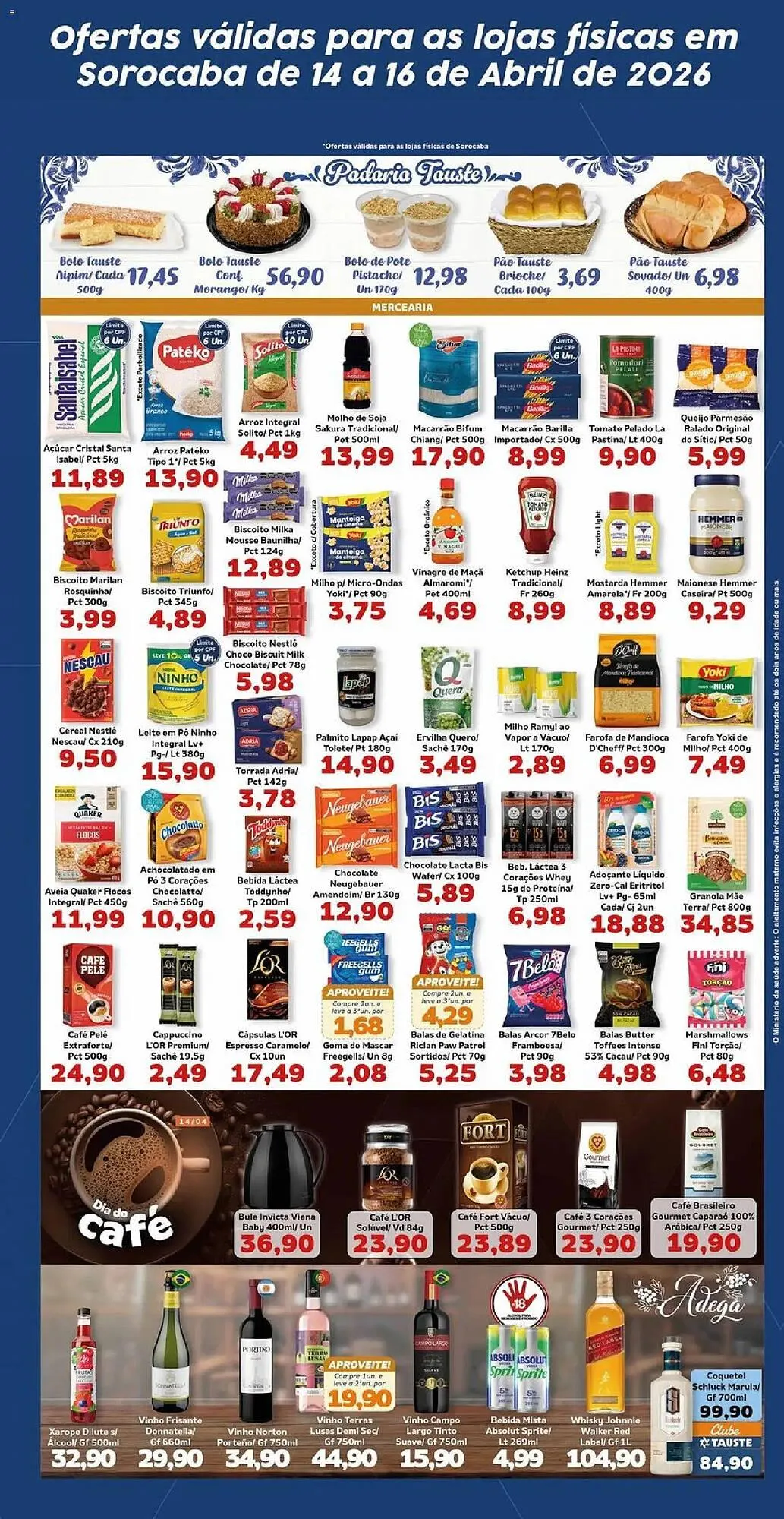 Encarte de Catálogo Supermercados Tauste 14 de abril até 17 de abril 2026 - Pagina 3