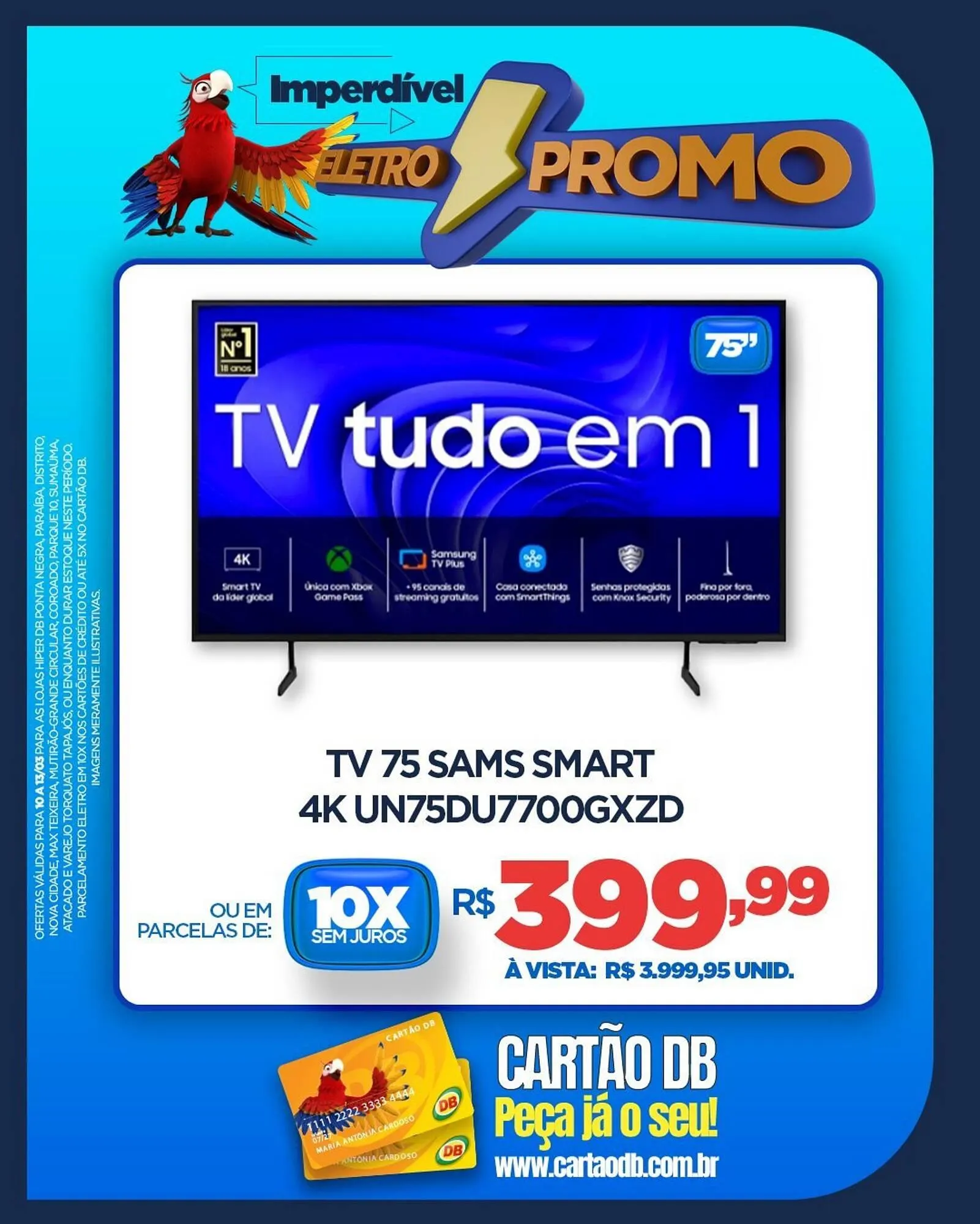 Encarte de Catálogo DB Supermercados 10 de março até 13 de março 2025 - Pagina 4