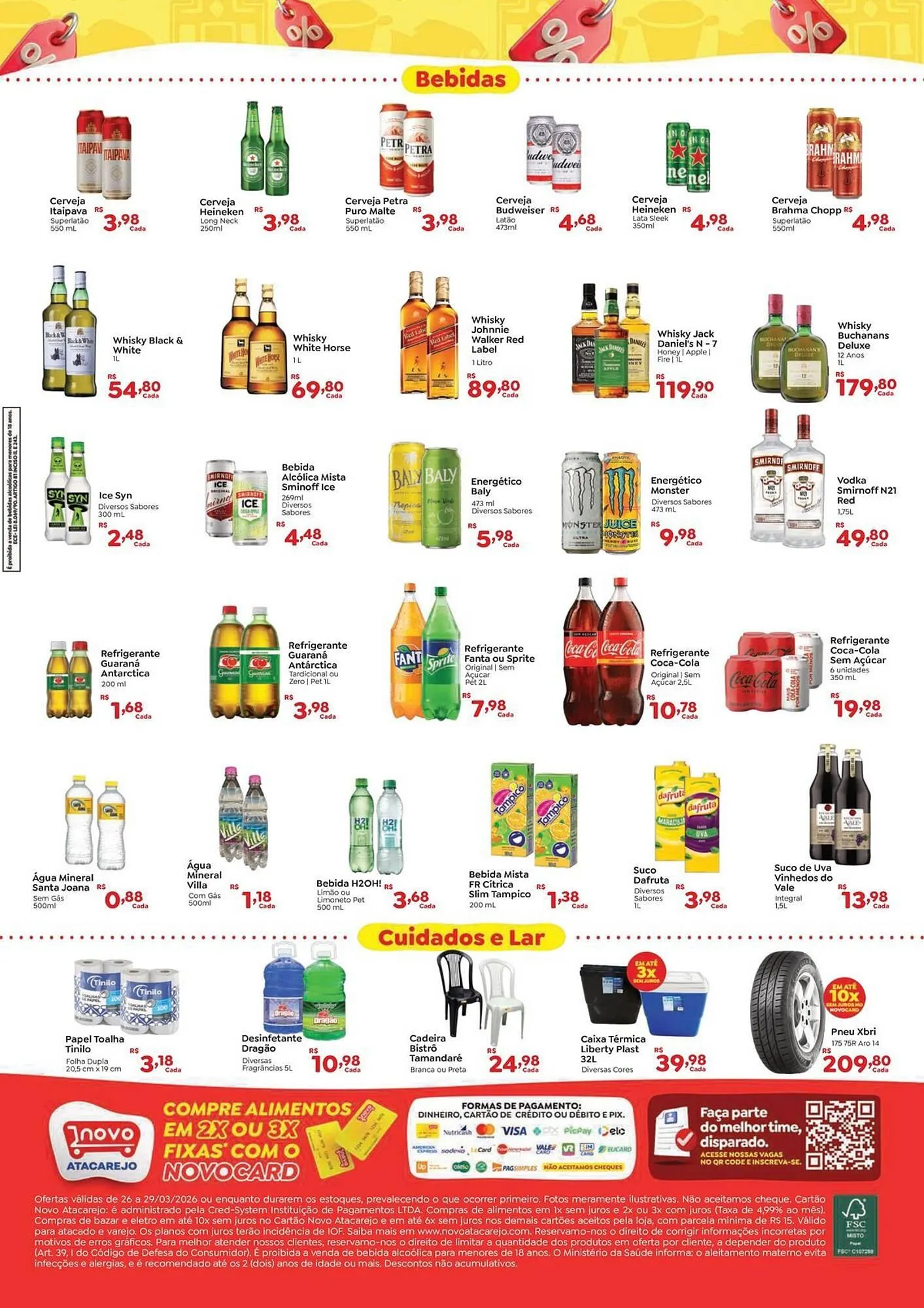 Encarte de Folheto Novo Atacarejo 26 de março até 29 de março 2026 - Pagina 2