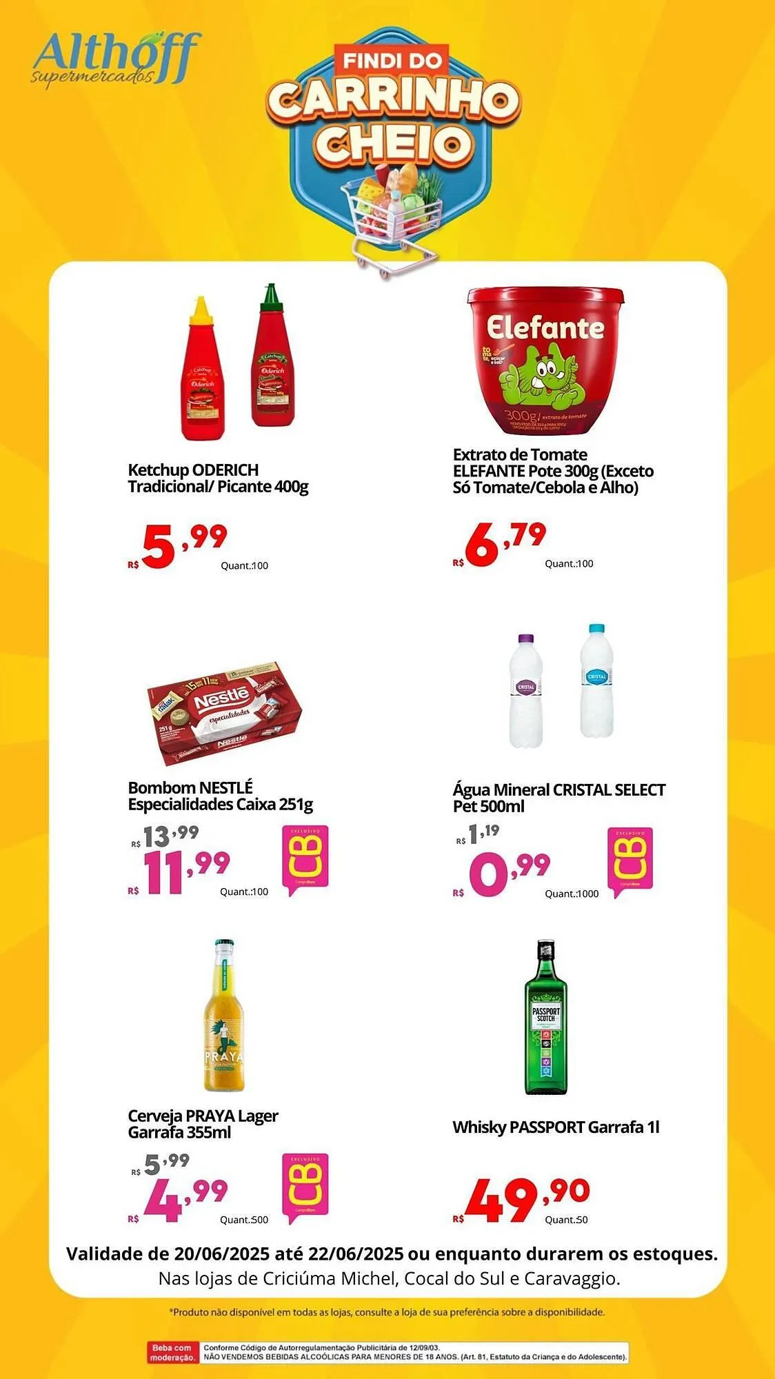 Encarte de Catálogo Althoff Supermercados 20 de junho até 22 de junho 2025 - Pagina 5