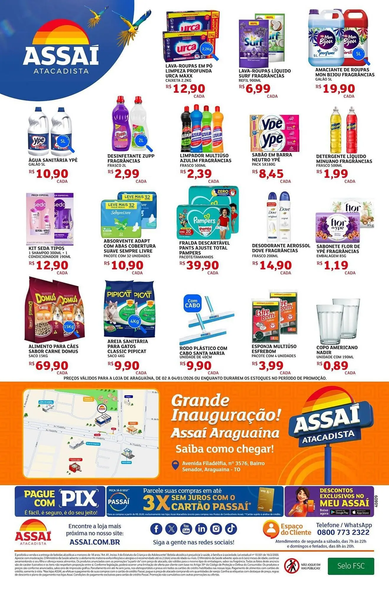 Encarte de Encarte Assaí Atacadista 2 de janeiro até 4 de janeiro 2026 - Pagina 4