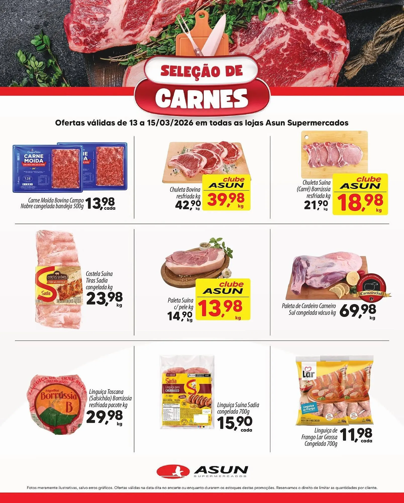 Encarte de Encarte Asun 13 de março até 15 de março 2026 - Pagina 1