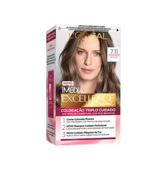 Tintura Imédia 7.11 Louro Cendre Natural