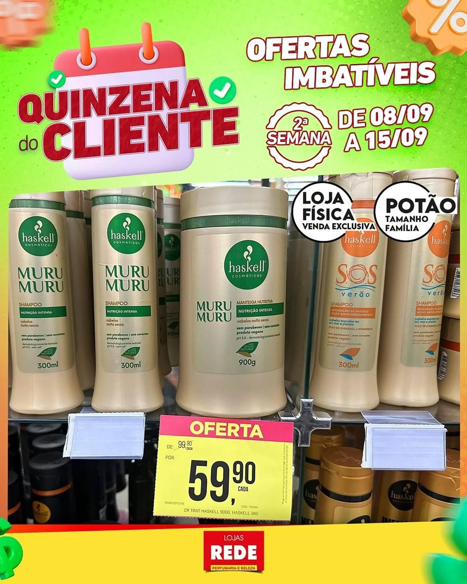 Encarte de Folheto Lojas Rede 9 de setembro até 15 de setembro 2025 - Pagina 7