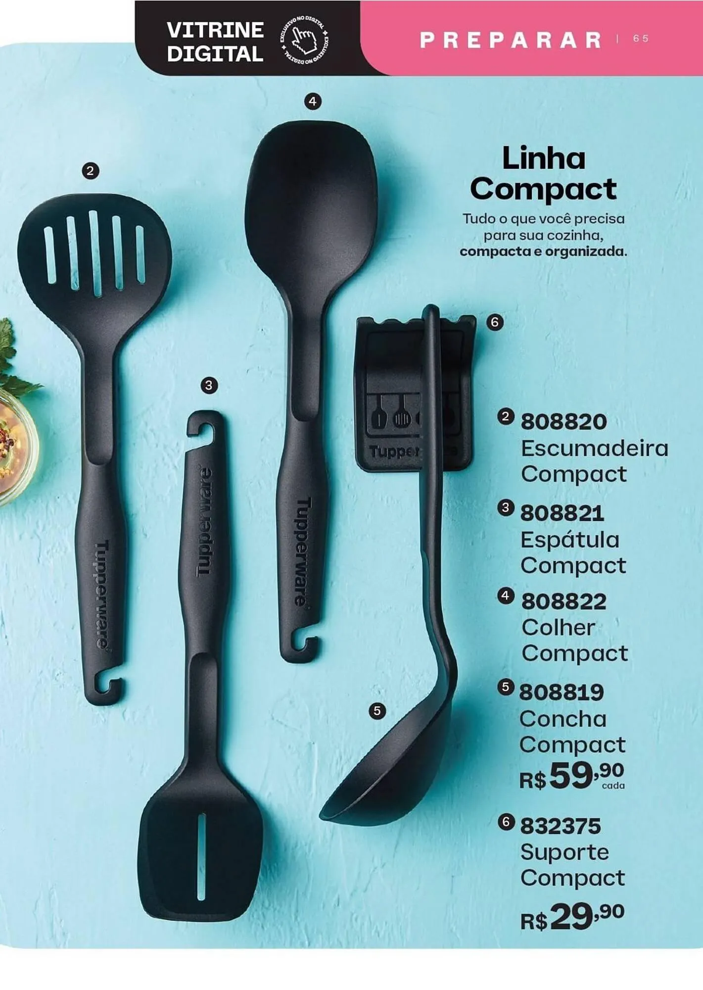 Encarte de Catálogo Tupperware 1 de outubro até 31 de outubro 2025 - Pagina 65