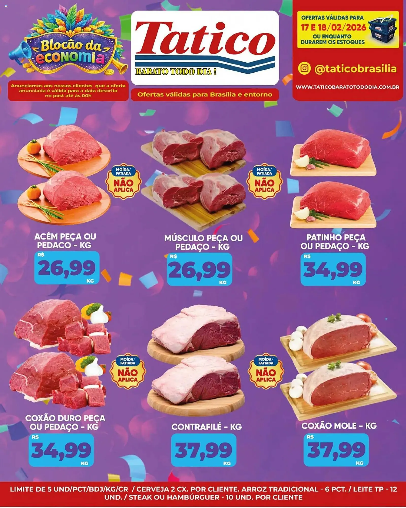 Encarte de Tabloide Tatico 19 de fevereiro até 22 de fevereiro 2026 - Pagina 27