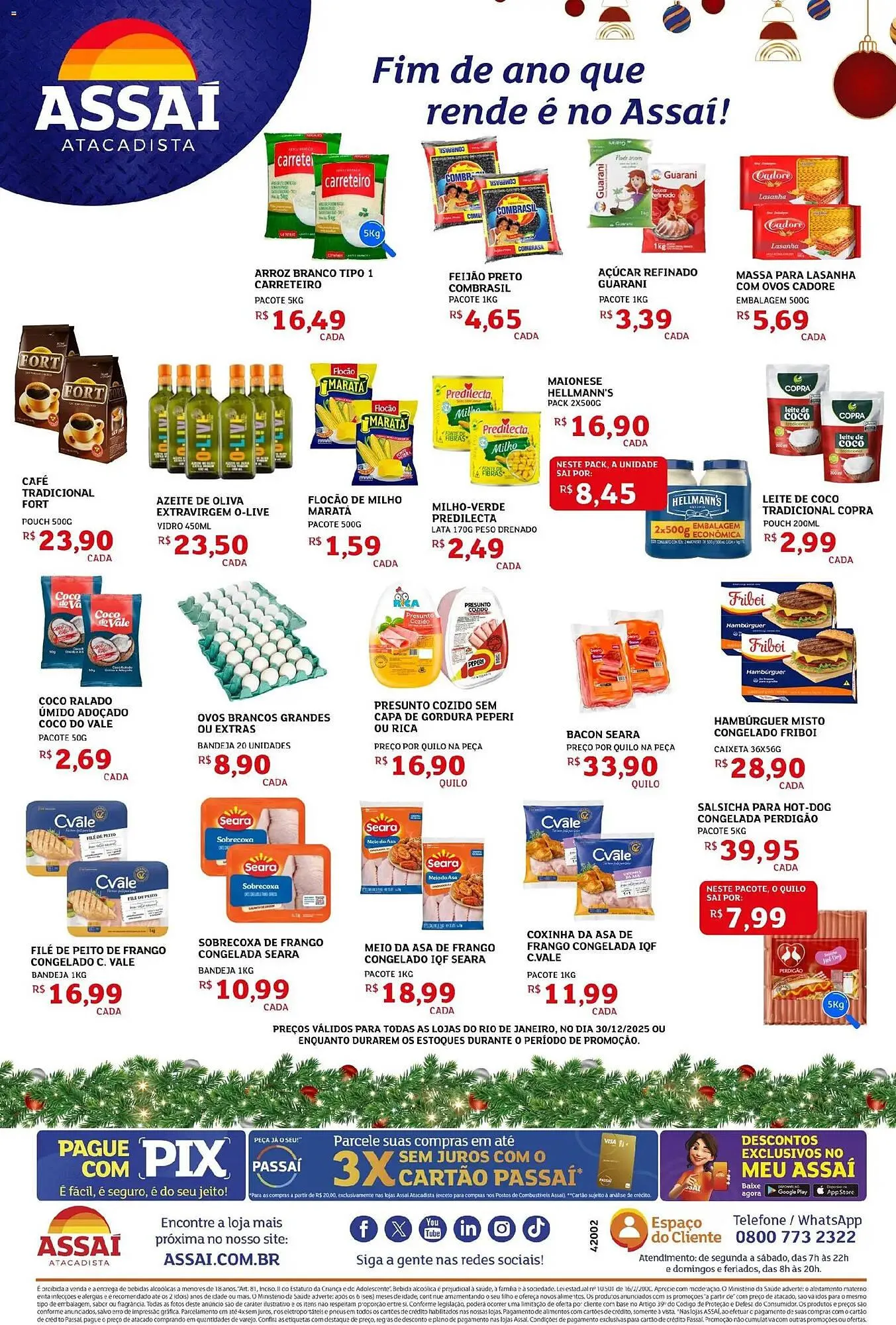 Encarte de Encarte Assaí Atacadista 30 de dezembro até 30 de dezembro 2025 - Pagina 2