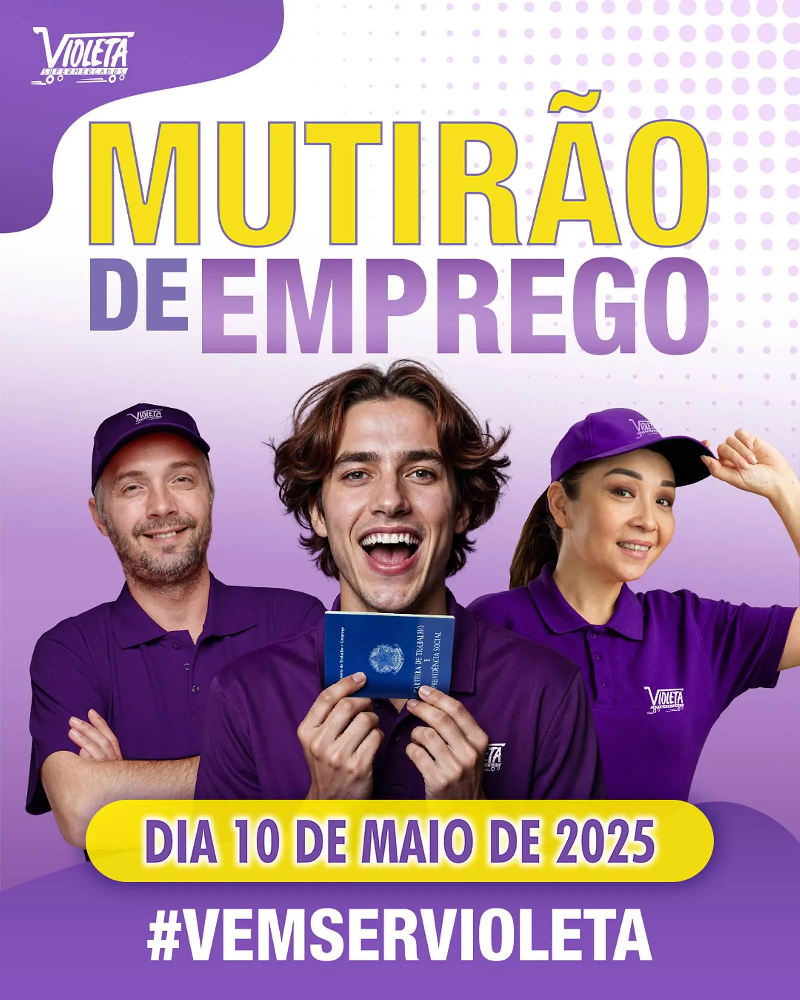 Encarte de Catálogo Violeta Supermercados 30 de abril até 10 de maio 2025 - Pagina 1