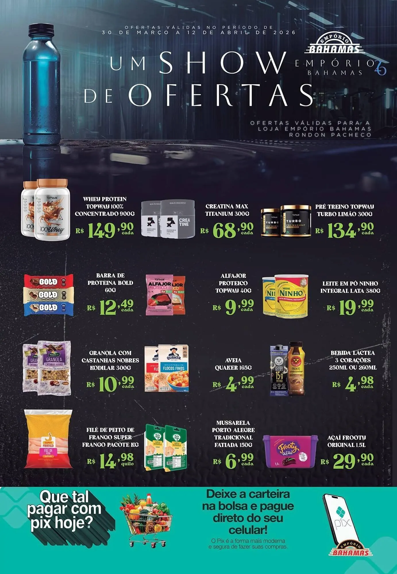 Encarte de Catálogo Empório Bahamas 30 de março até 12 de abril 2026 - Pagina 1