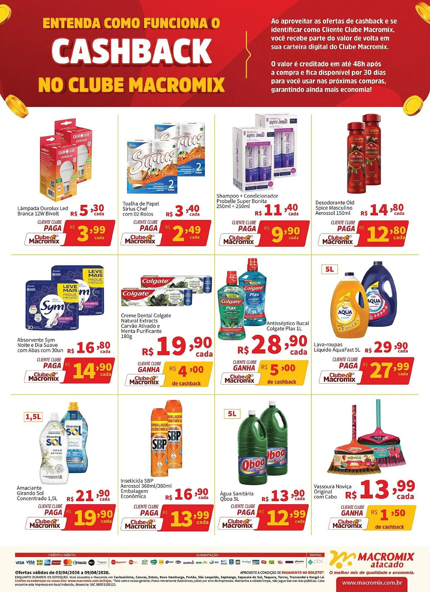 Encarte de Catálogo Macromix Atacado 3 de abril até 9 de abril 2026 - Pagina 3