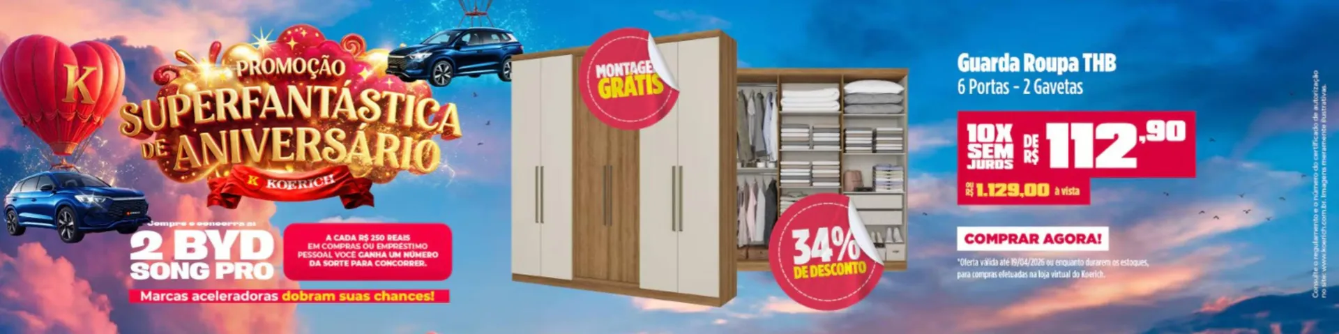 Encarte de Catálogo Lojas Koerich 16 de abril até 19 de abril 2026 - Pagina 7