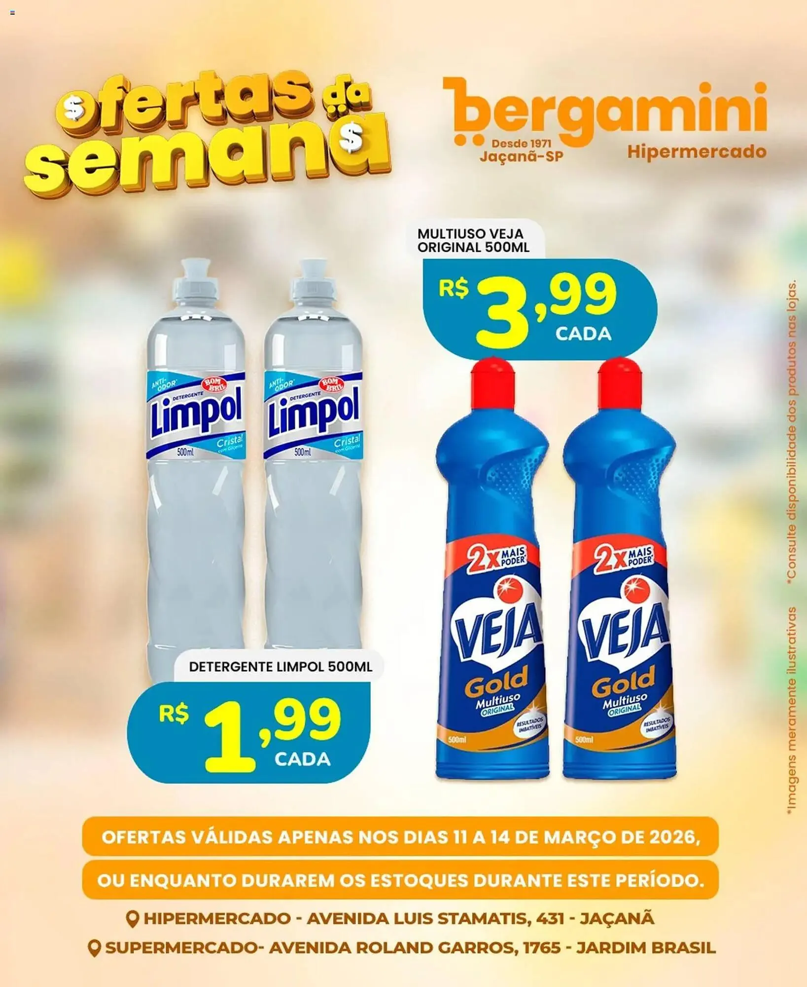 Encarte de Catálogo Supermercado Bergamini 11 de março até 14 de março 2026 - Pagina 12