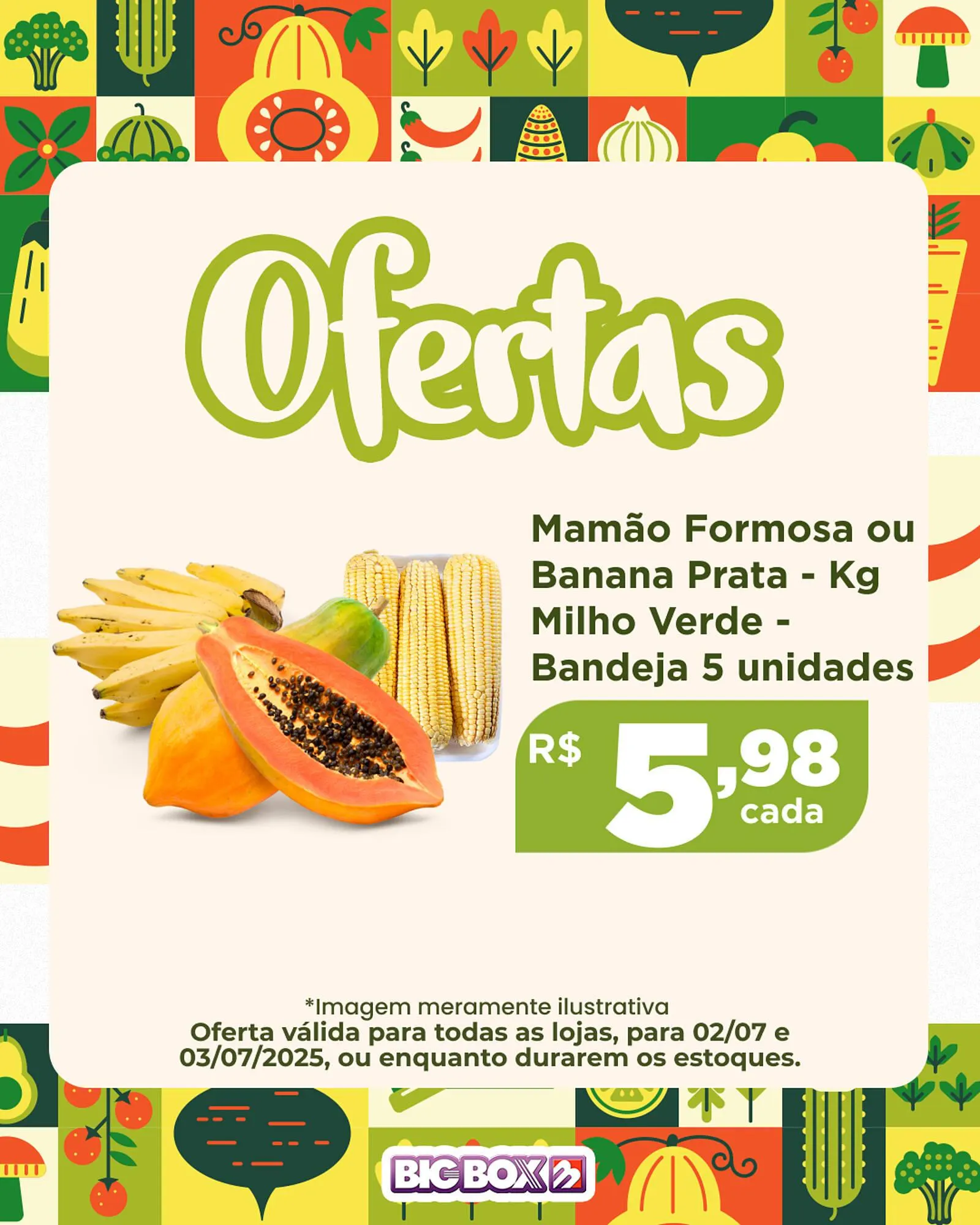 Encarte de Catálogo Big Box 1 de julho até 3 de julho 2025 - Pagina 1