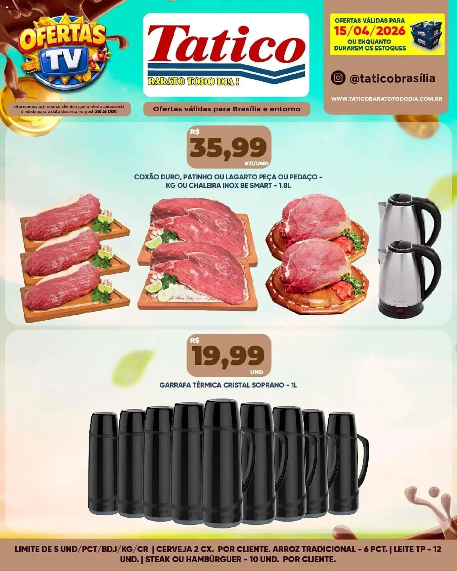 Encarte de Tabloide Tatico 16 de abril até 19 de abril 2026 - Pagina 40