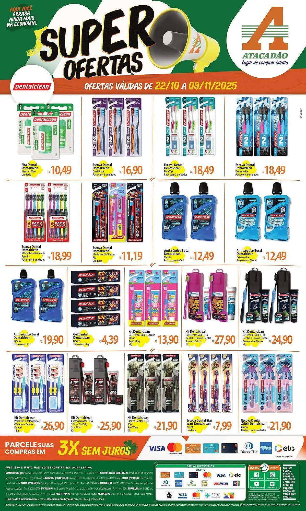 Encarte de Folheto Atacadão 24 de outubro até 9 de novembro 2025 - Pagina 1