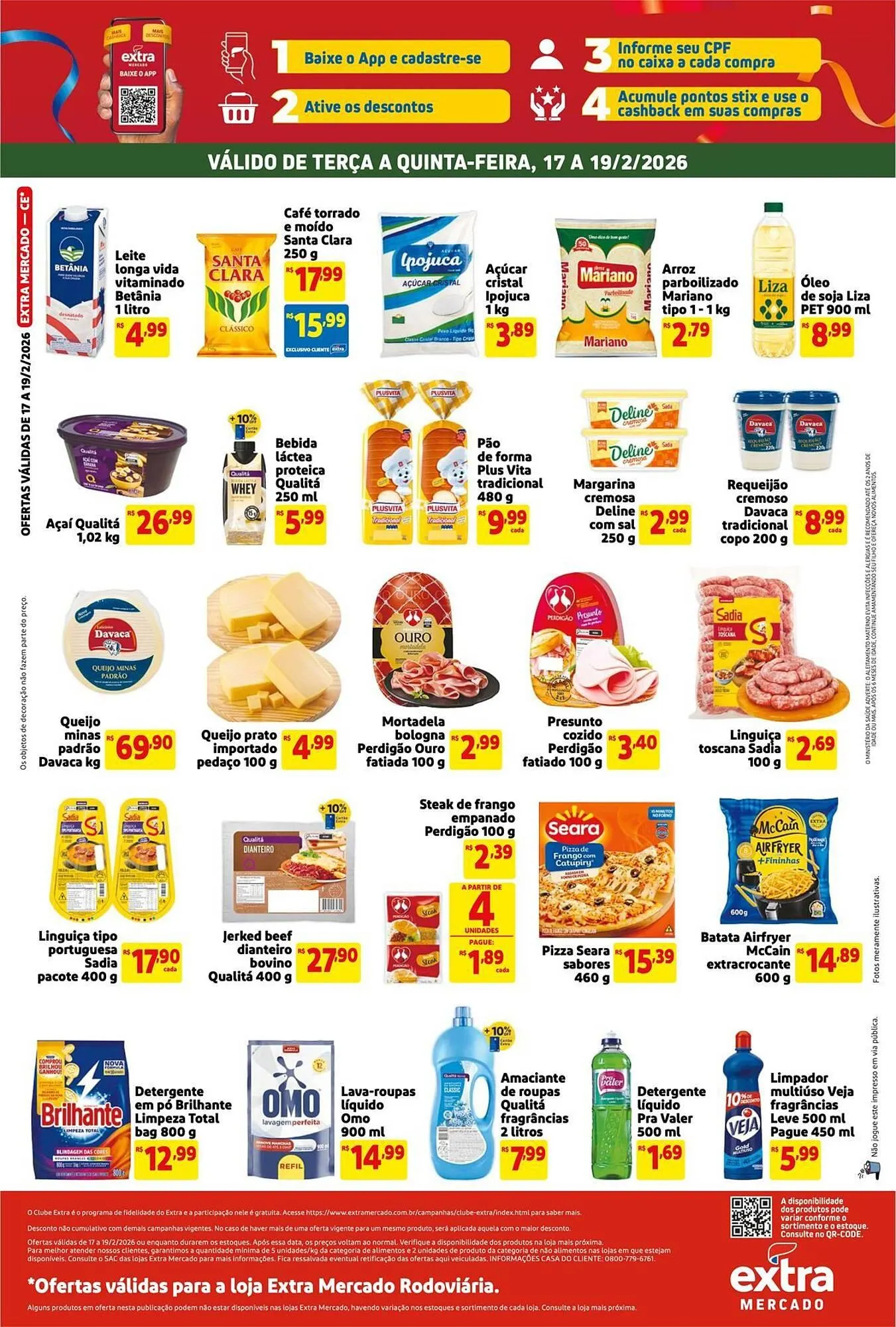 Encarte de Encarte Mercado Extra 17 de fevereiro até 19 de fevereiro 2026 - Pagina 2