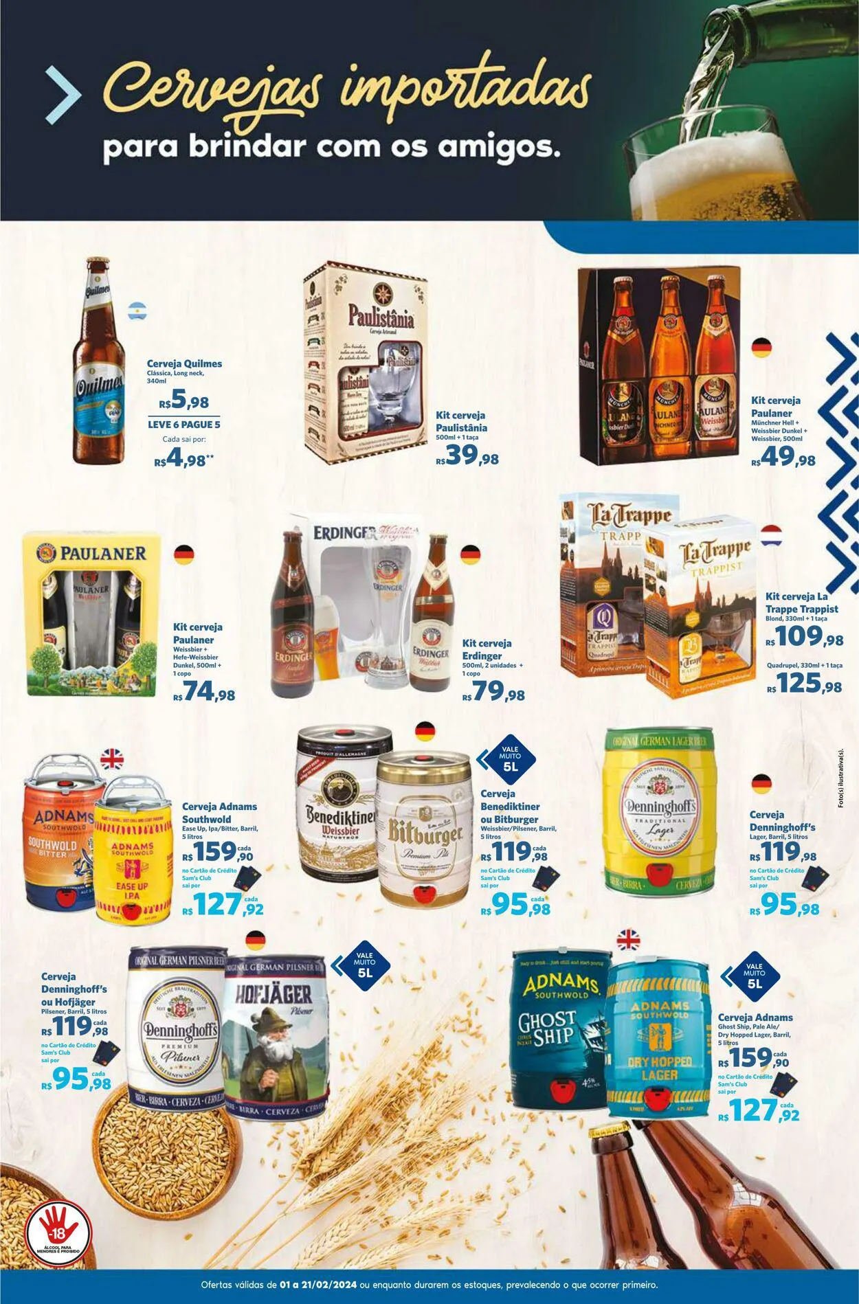 Encarte de Sam's Club 1 de fevereiro até 21 de fevereiro 2024 - Pagina 12