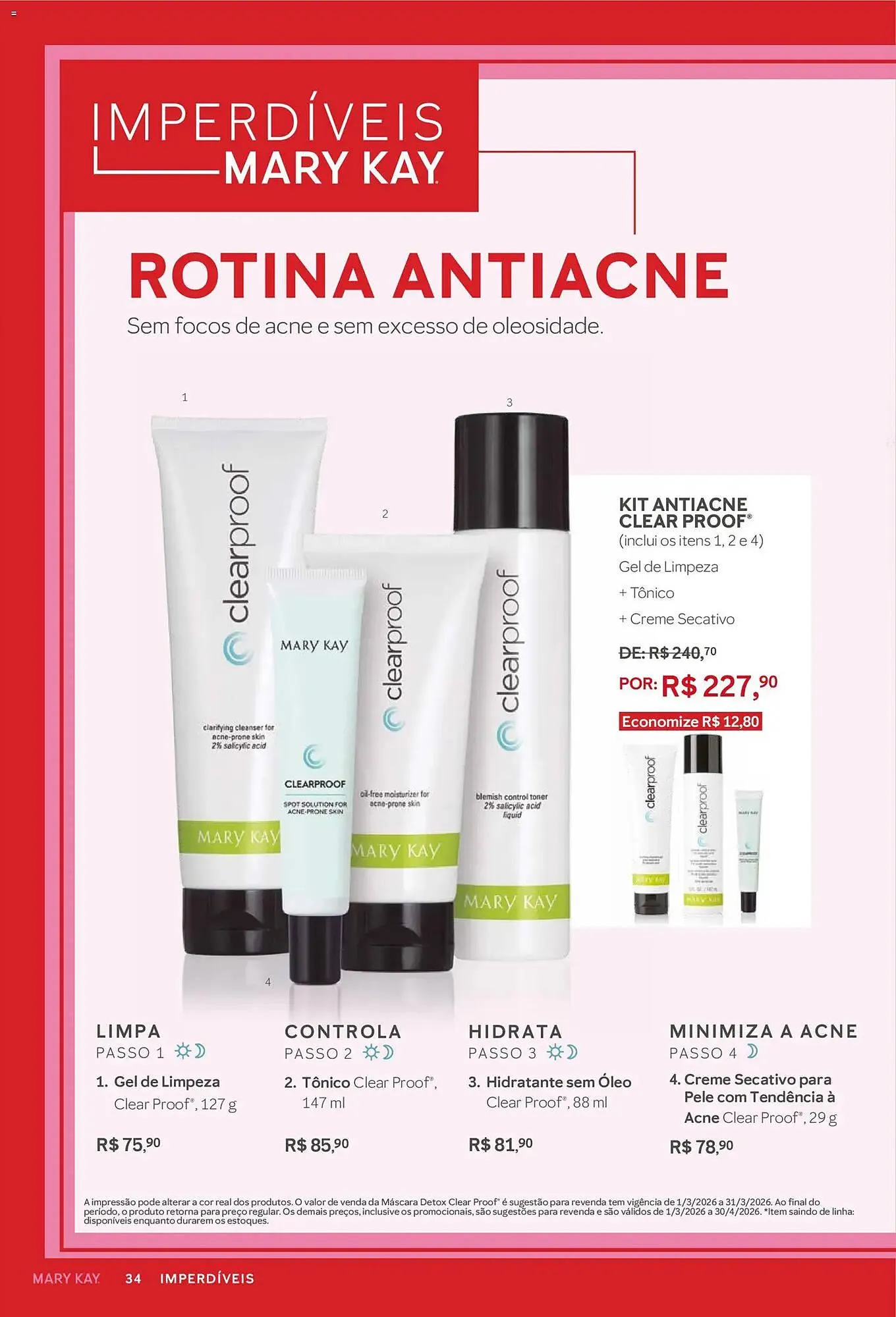 Encarte de Revista Mary Kay 1 de março até 1 de maio 2026 - Pagina 34