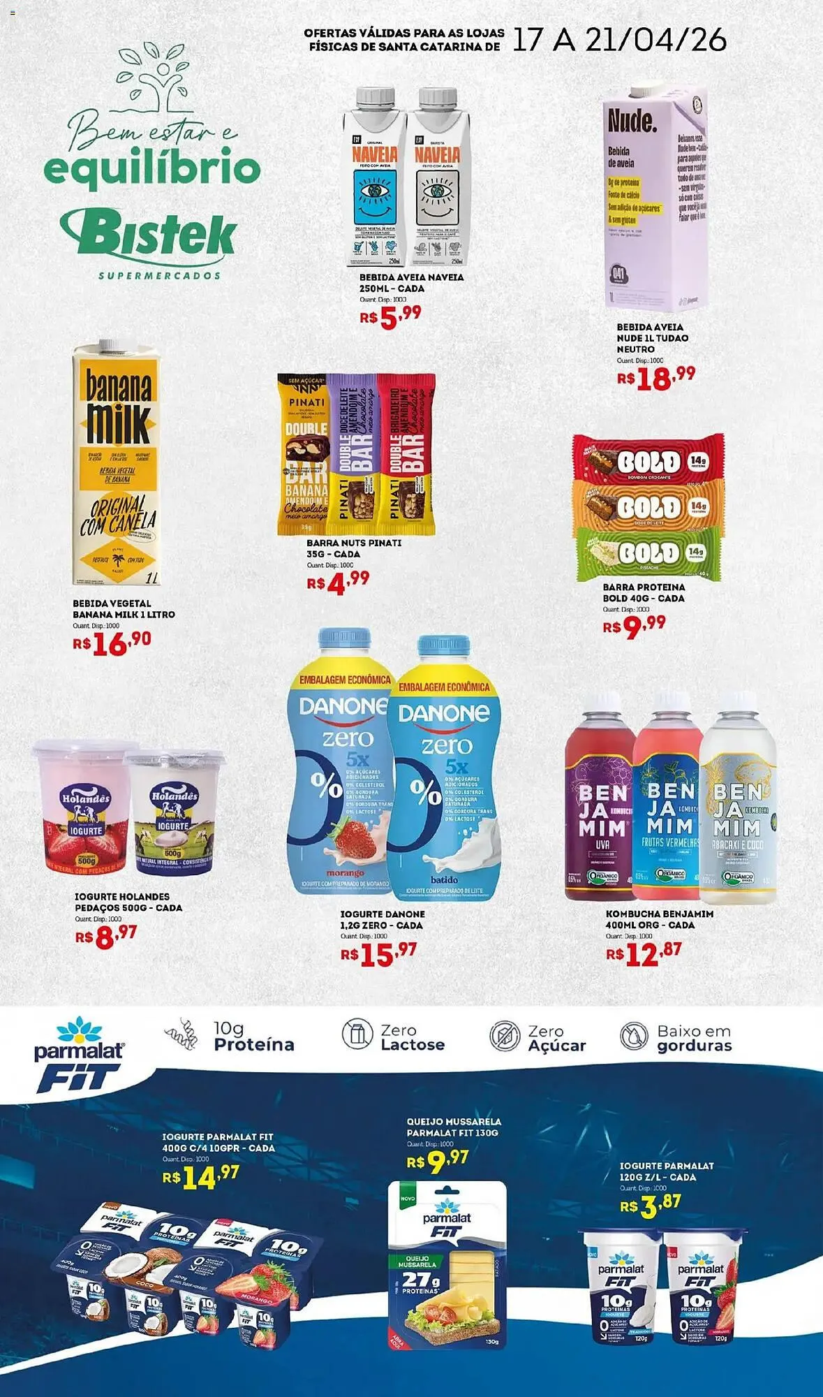 Encarte de Encarte Bistek Supermercados 17 de abril até 21 de abril 2026 - Pagina 3