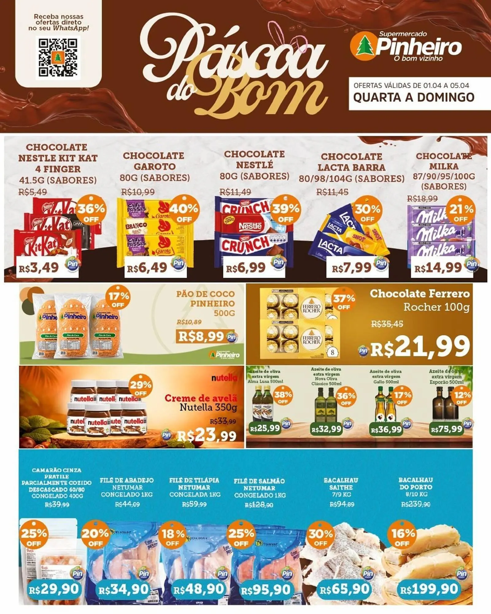 Encarte de Encarte Pinheiro Supermercado 1 de abril até 5 de abril 2026 - Pagina 2