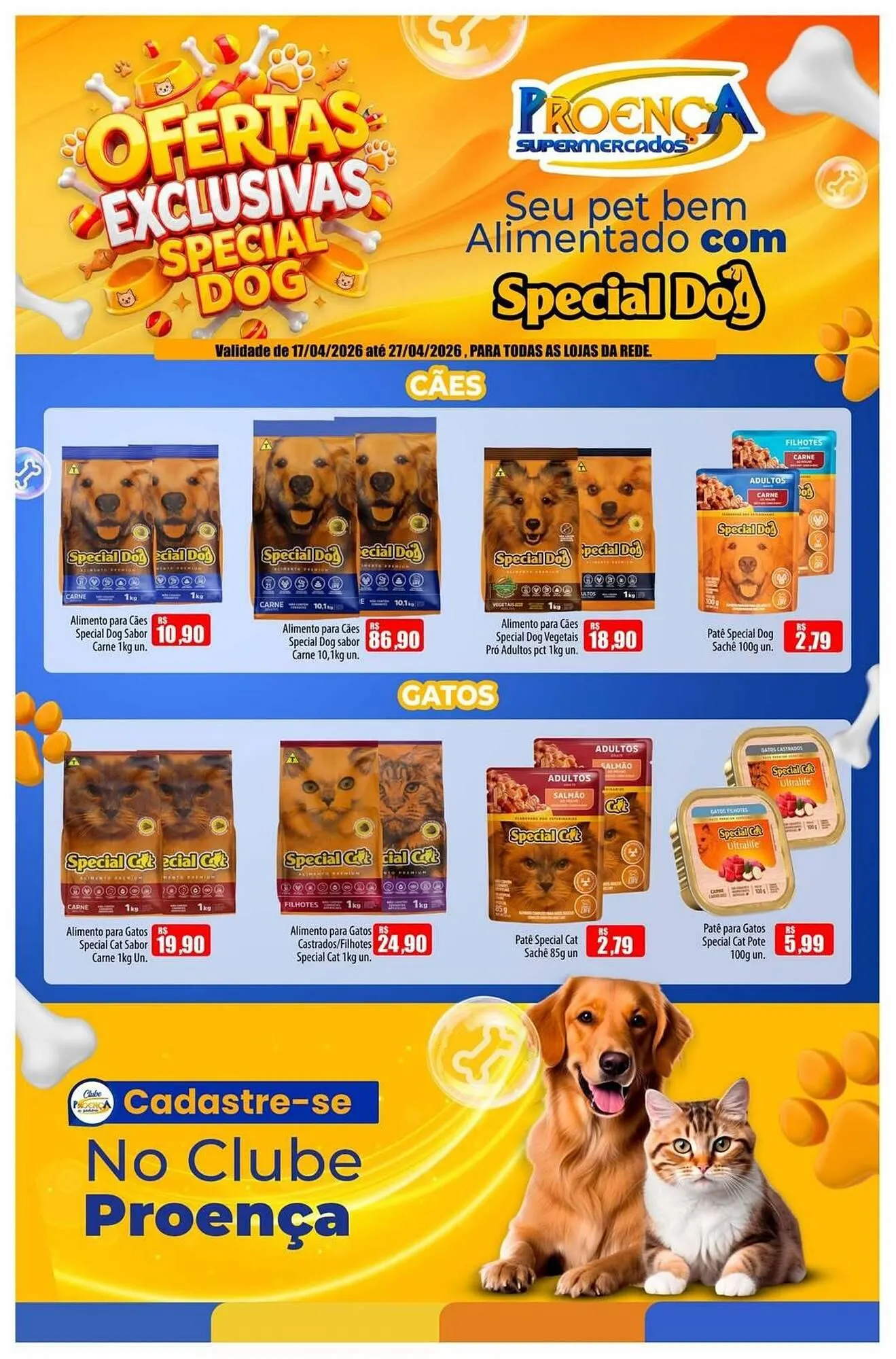 Encarte de Catálogo Proença Supermercados 23 de abril até 27 de abril 2026 - Pagina 1