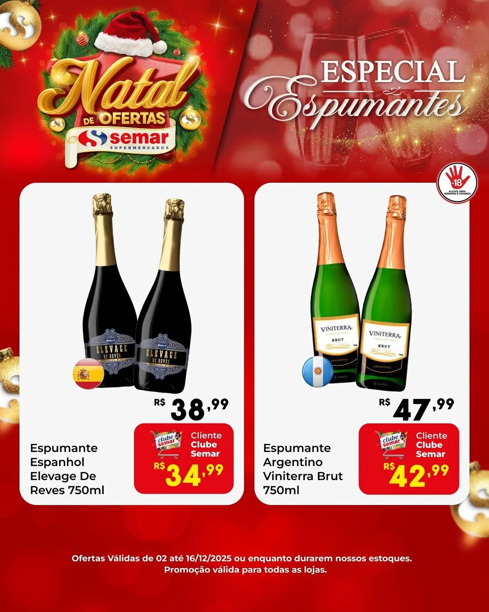 Encarte de Folheto Semar Supermercado 3 de dezembro até 16 de dezembro 2025 - Pagina 3