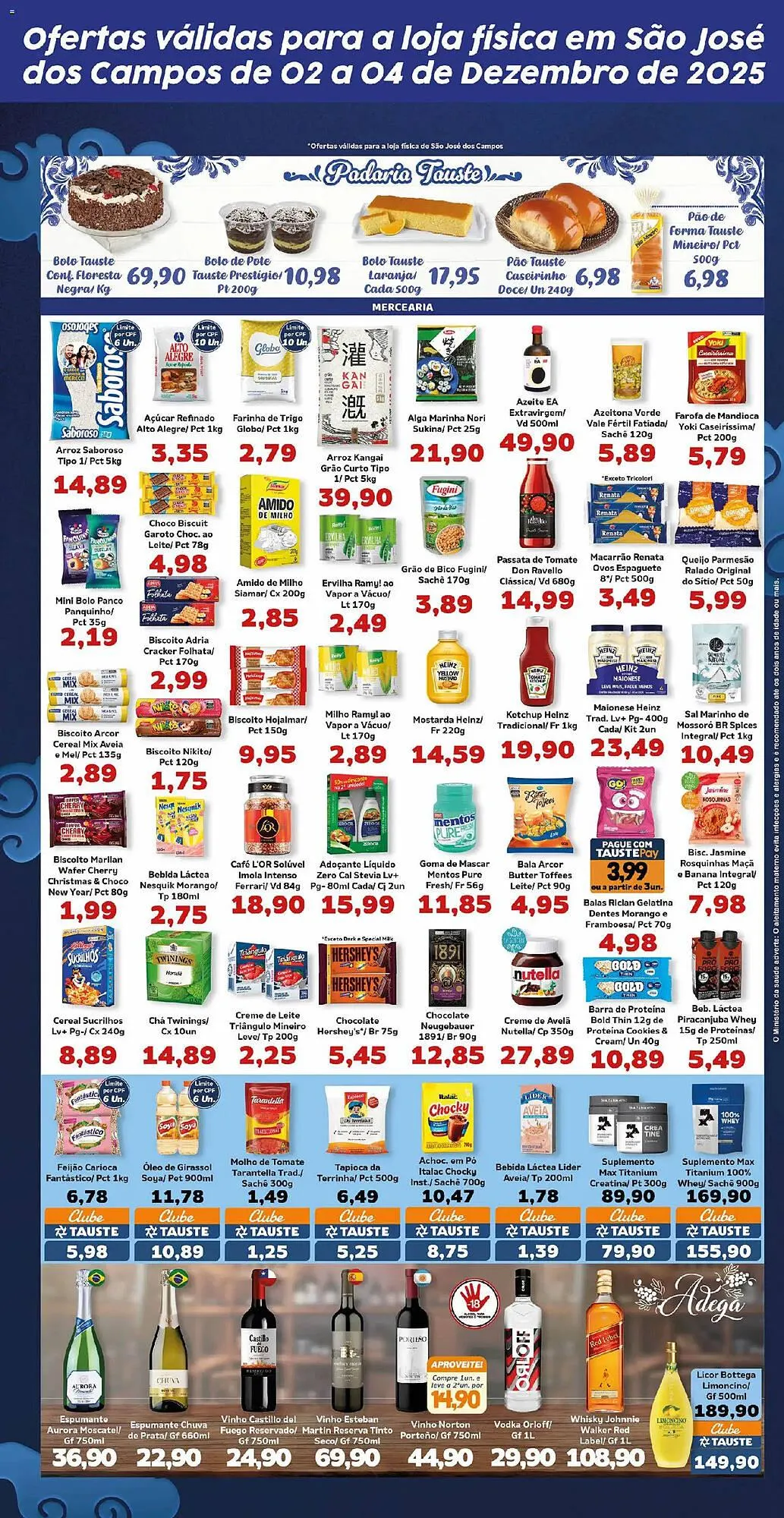 Encarte de Catálogo Supermercados Tauste 2 de dezembro até 4 de dezembro 2025 - Pagina 3