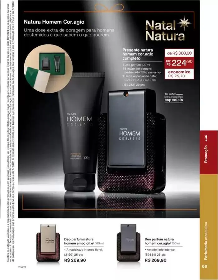 Encarte de Revista Natura Ciclo 18 11 de novembro até 31 de dezembro 2024 - Pagina 125