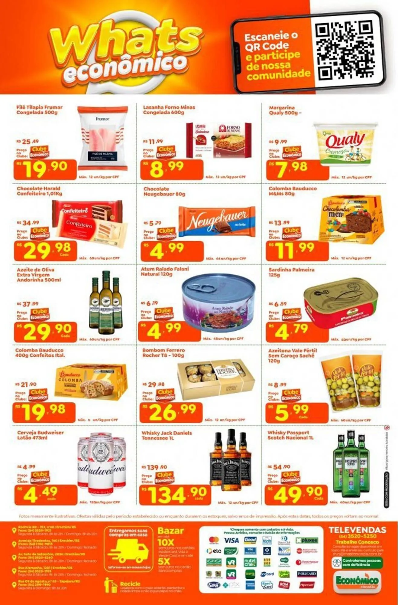 Encarte de Catálogo Econômico Atacadão 31 de março até 1 de abril 2026 - Pagina 4