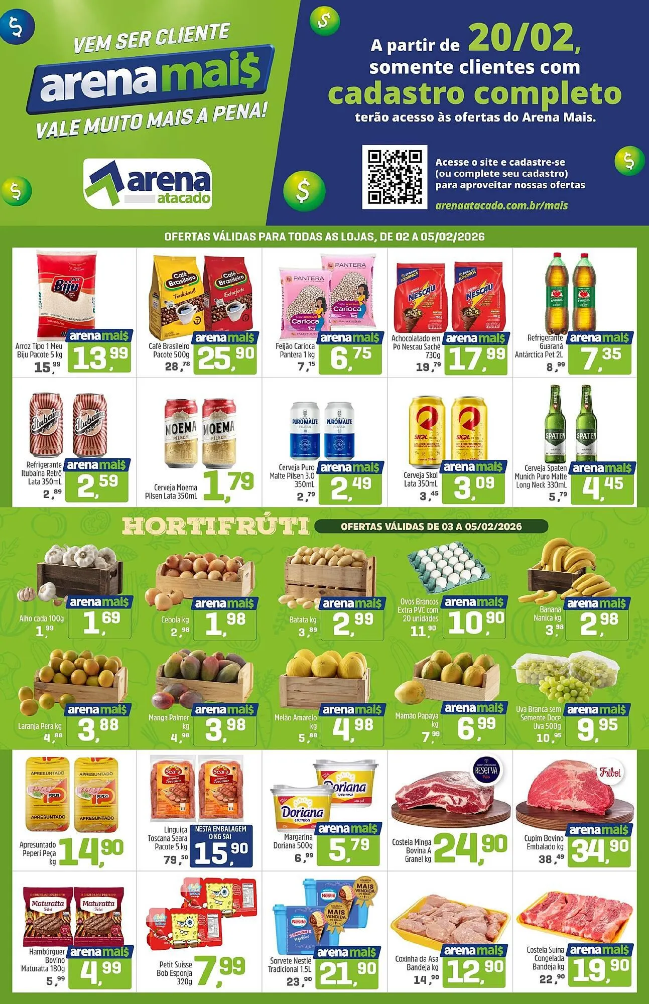 Folheto Arena Atacado - 1