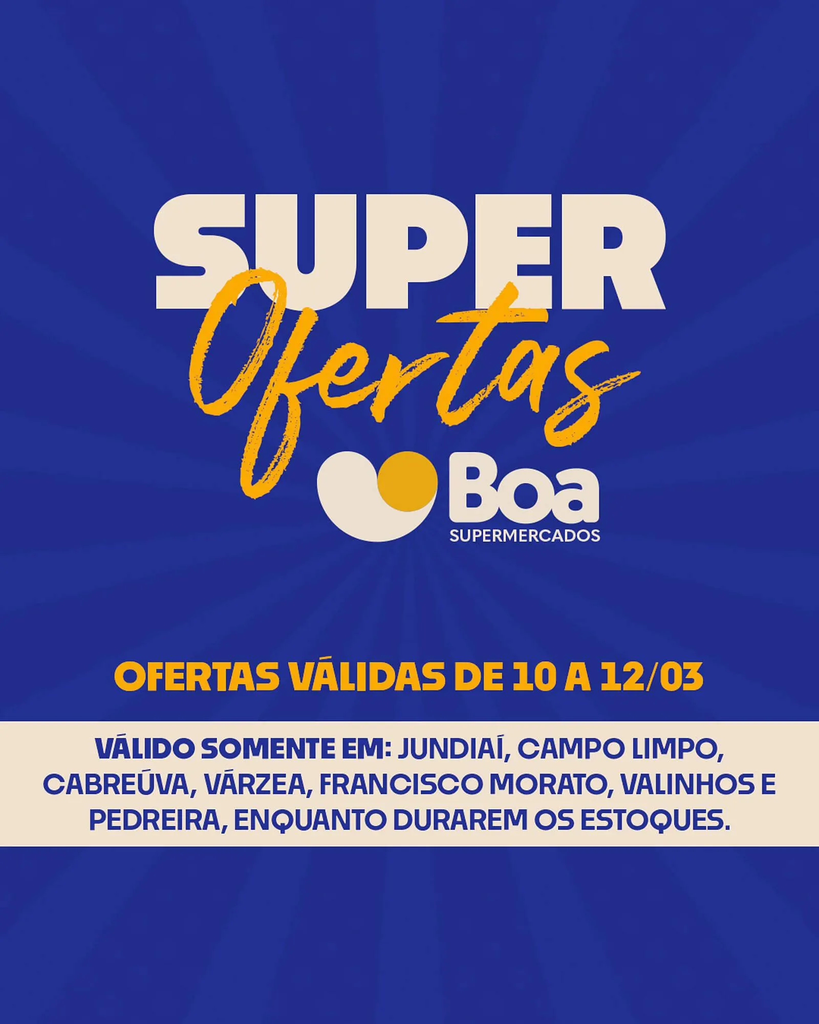 Tabloide Boa Supermercados - 1
