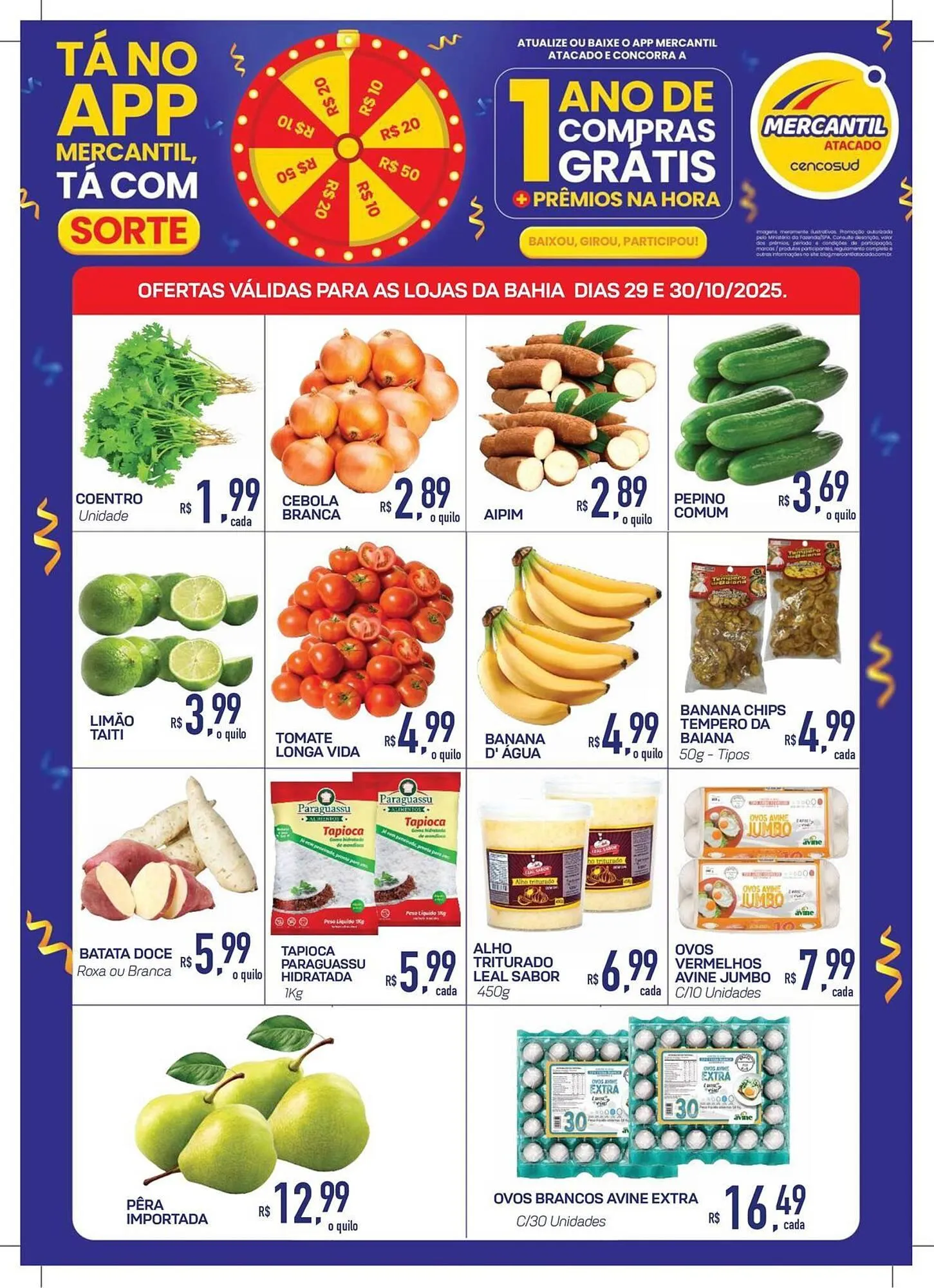 Folheto Mercantil Rodrigues - 1