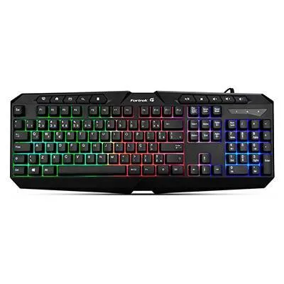 Teclado Gamer Spider Black, USB, ABNT2, 75853, Fortrek - CX 1 UN