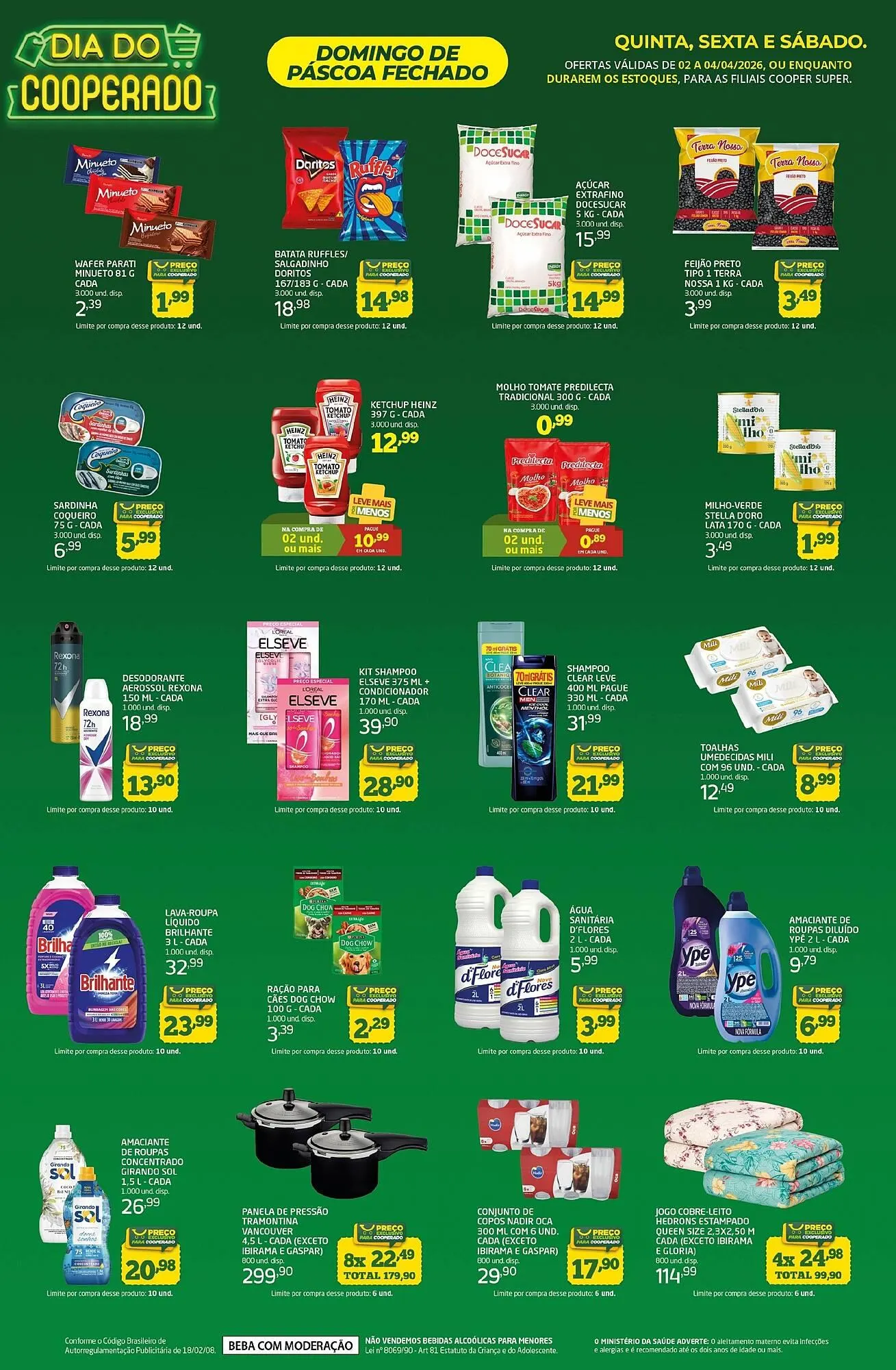 Encarte de Tabloide Cooper 1 de abril até 4 de abril 2026 - Pagina 3